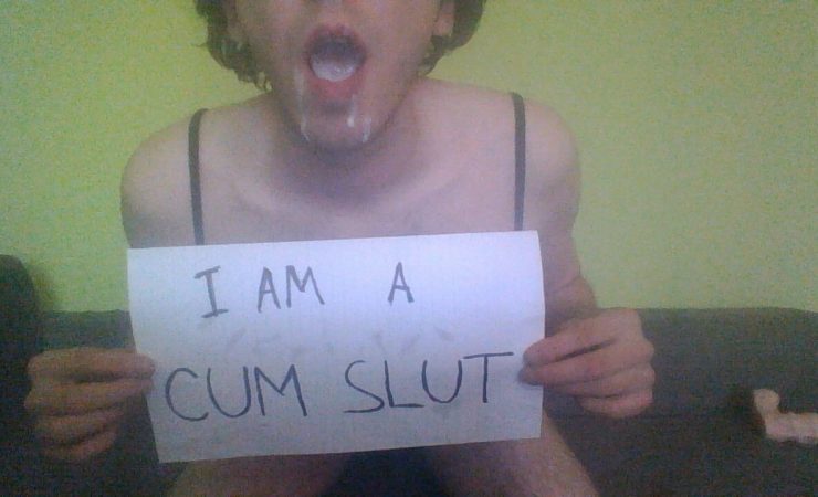 sissy cum slut exposed