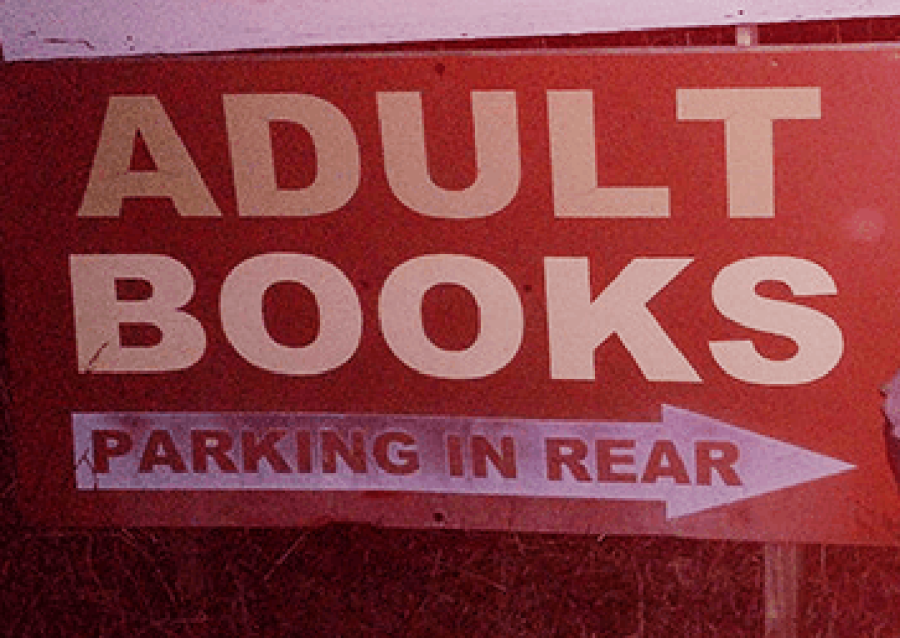 adult bookstore and gloryhole