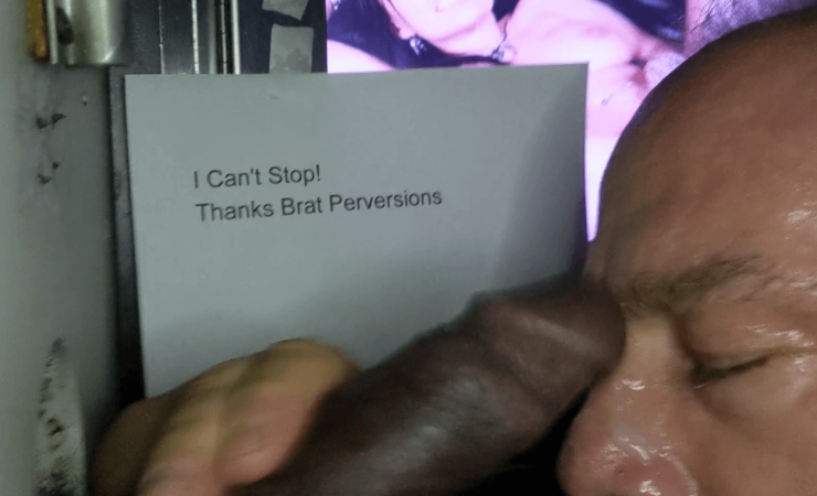 bbc gloryhole fag