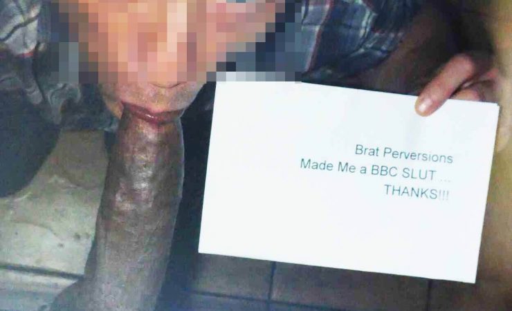 Brat Perversions BBC Sissy Gloryhole training