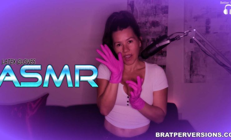 medical gloves asmr sounds