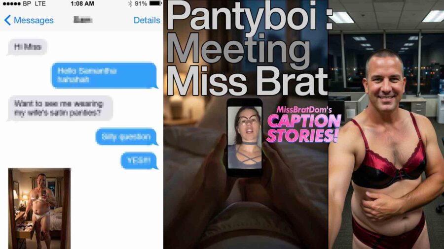 sissy pantyboi caption stories
